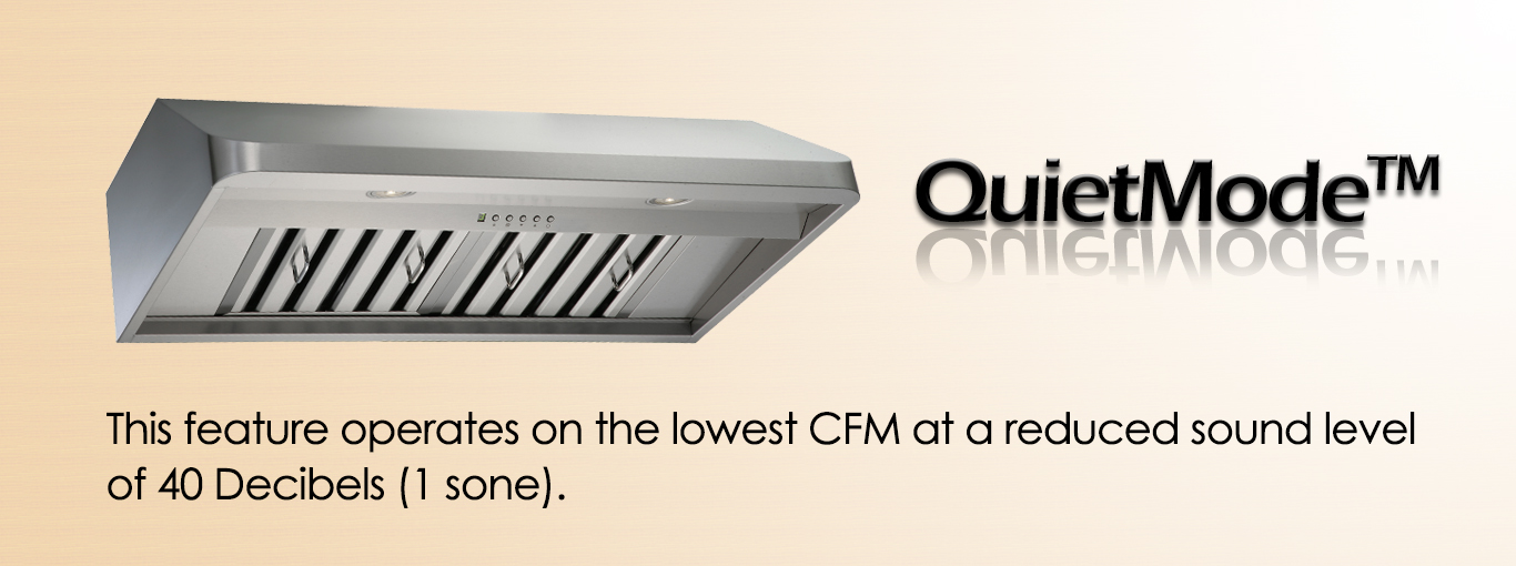 Range Hoods KOBE Range Hoods So quiet, you won't believe it's on!