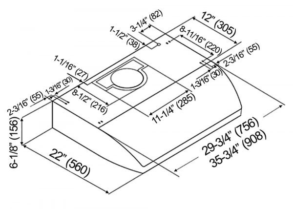 CH22 SQB6-XX Series (Product Diagram)